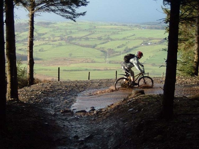  Bicicleta de cerro en Llangollen